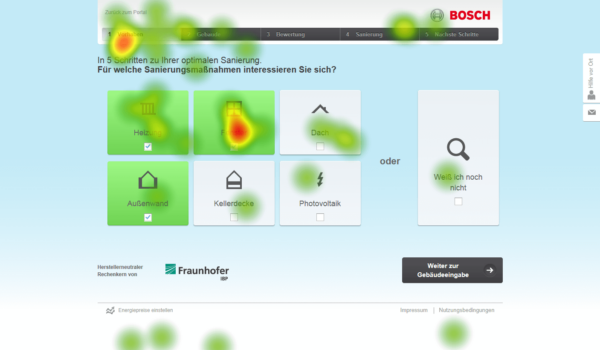 Eye-Tracking Heatmap Bosch