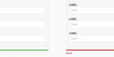 UX von Formularen: Wie Sie Input Field Labels gestalten sollten