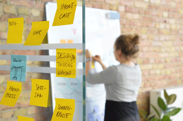 Design-Thinking ist ein wichtiger Teil des UX-Seminars