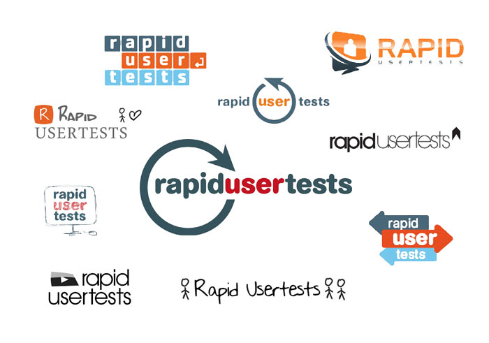 Logo-Entwürfe RapidUsertests